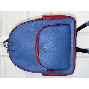 Coach Court Backpack In Colorblock - Blue Multi CR768